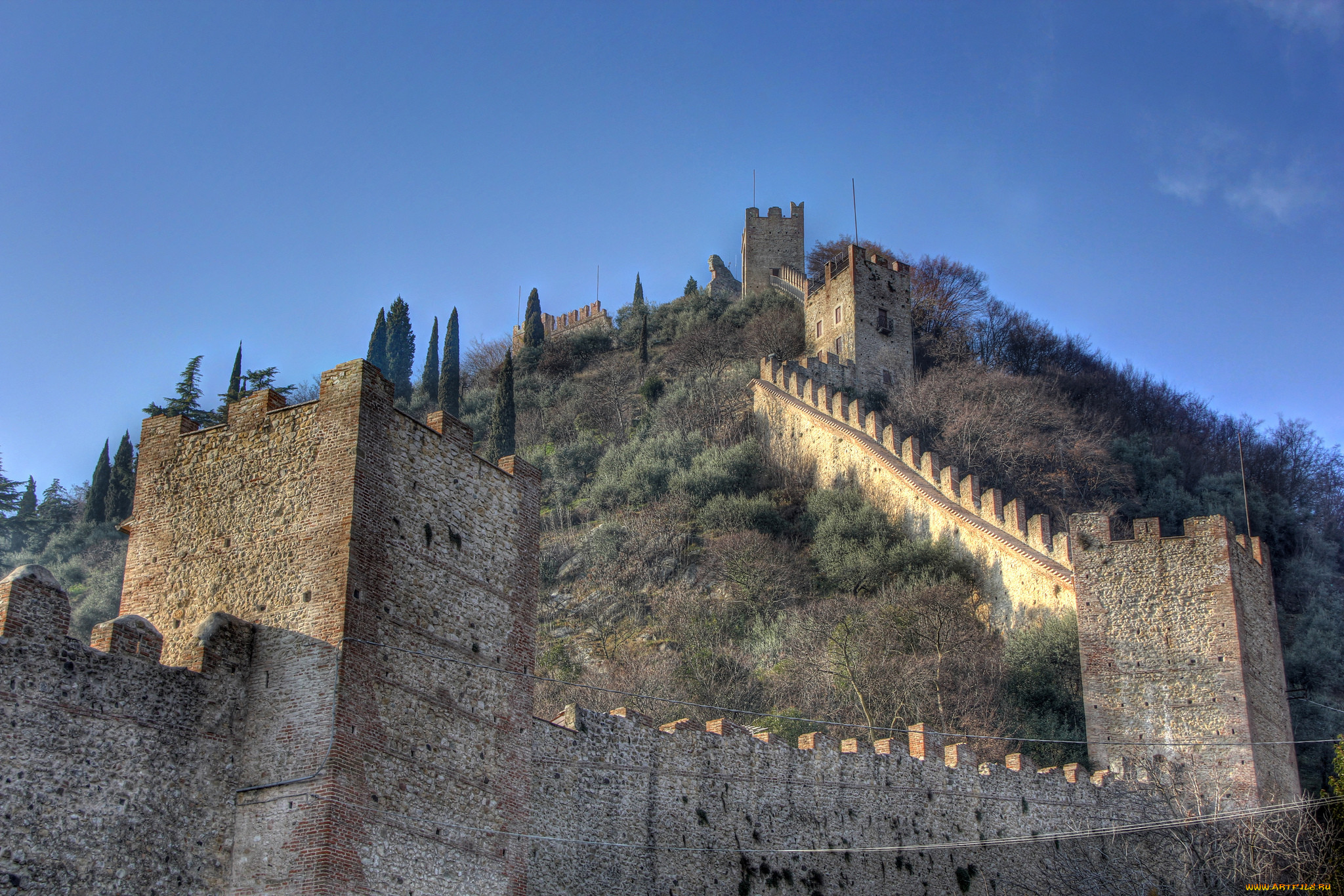 walls of marostica, , - ,  ,  , , 